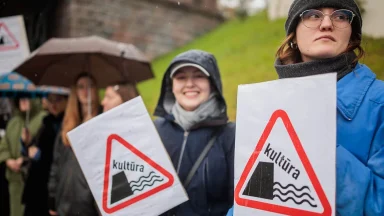 У Литві страйкують працівники культури через передачу Мінкульту скандальній партії